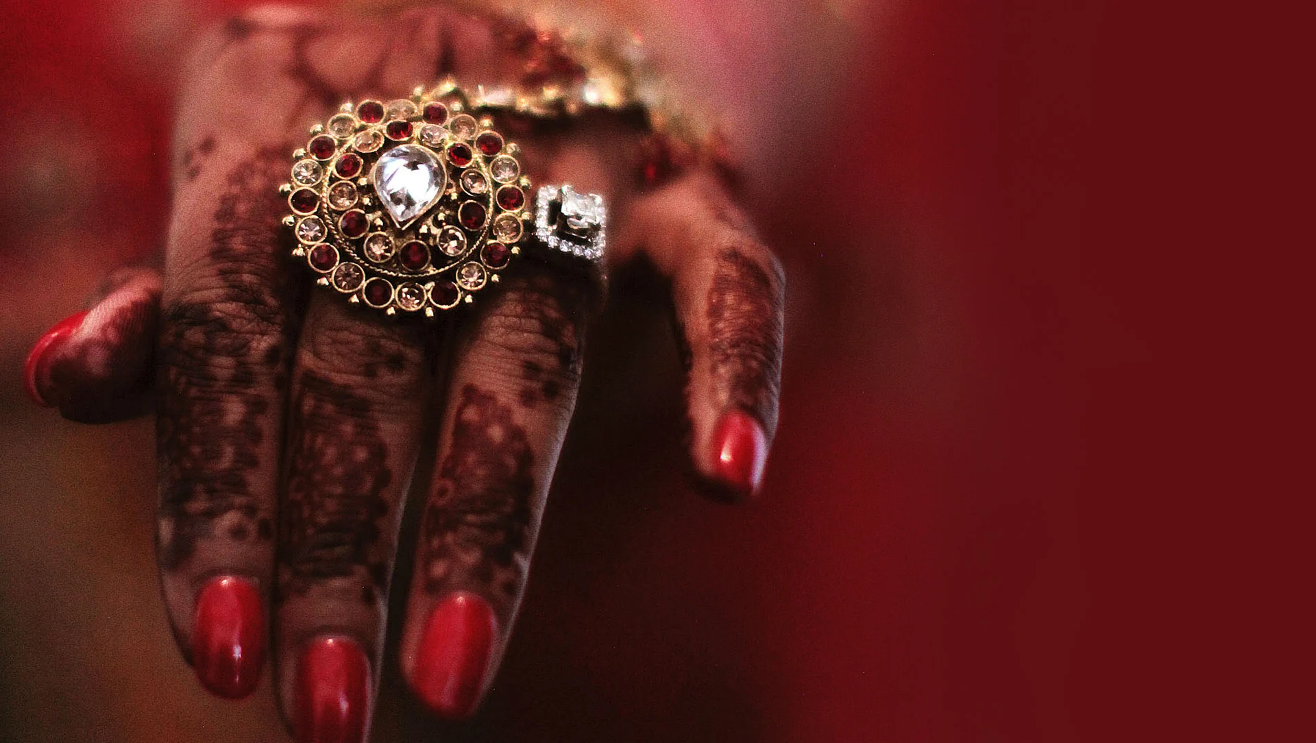 Asian Bridal Ring and Jewellery videography and photography London